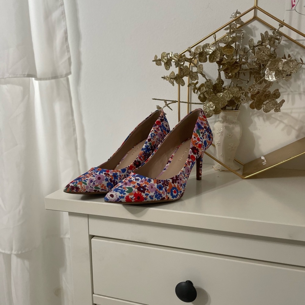Kelly & Katie | Floral Heels